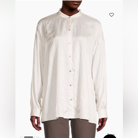 NWT Eileen Fisher

Boxy Silk Shirt - Picture 1 of 6